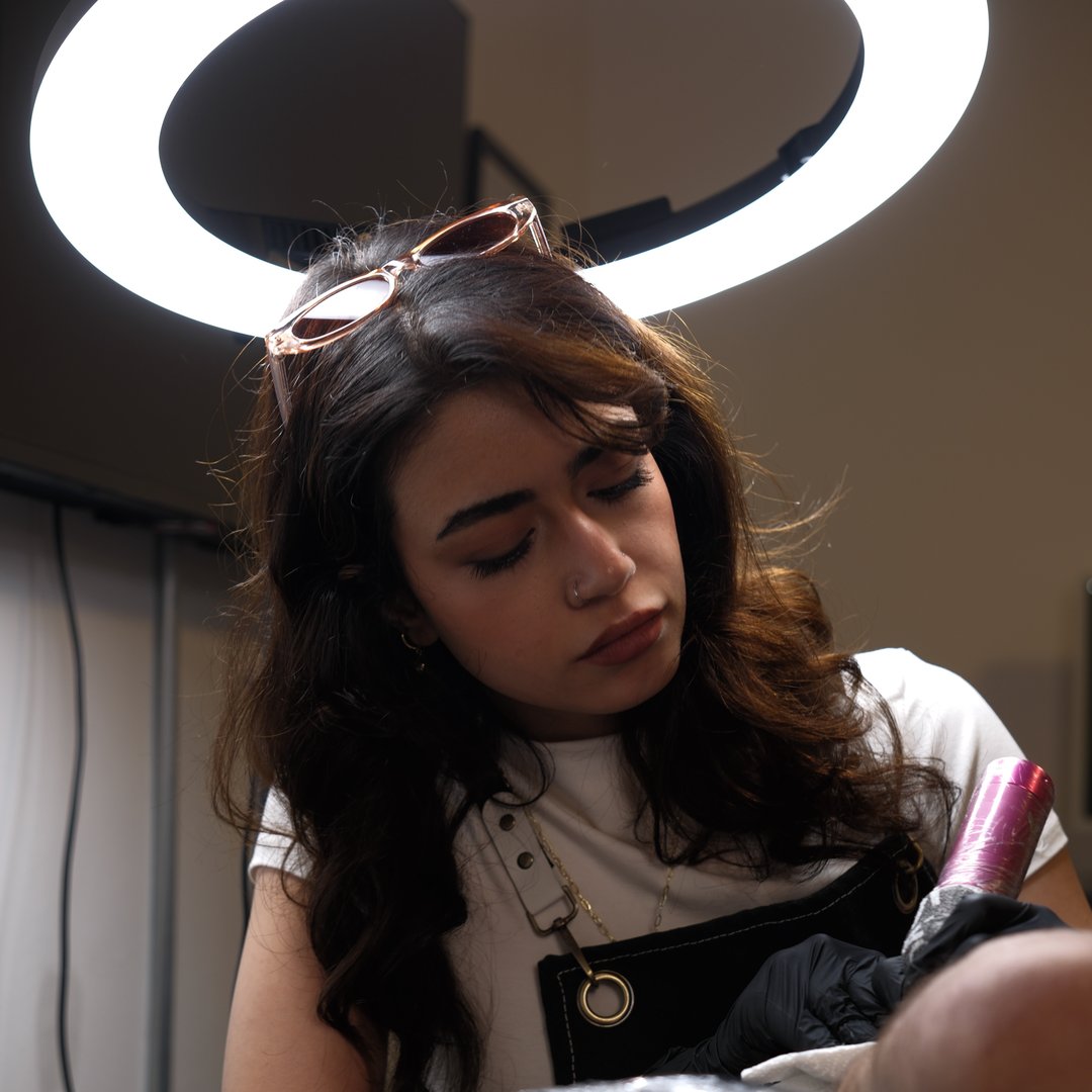 Portrait of resident artist Işıl